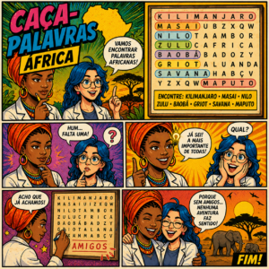 África: Caça-Palavras